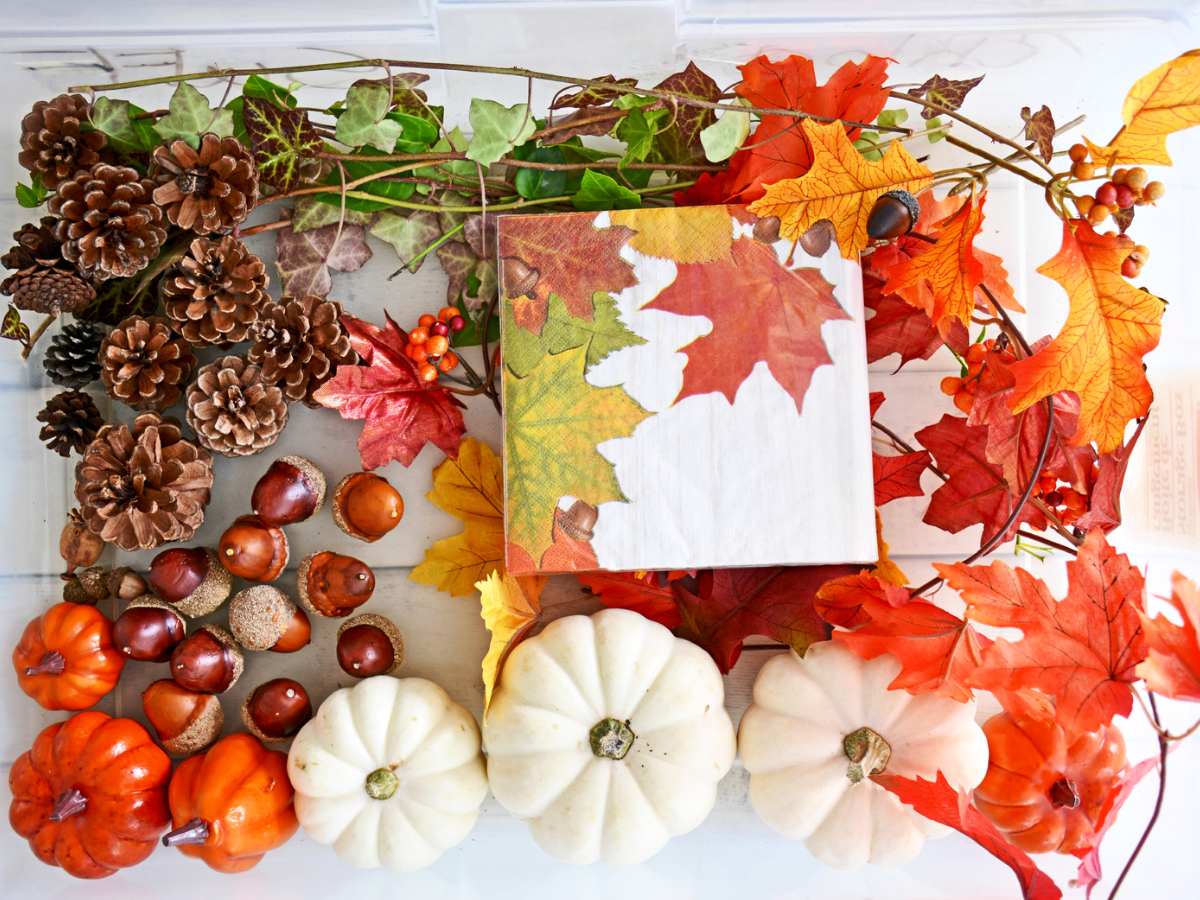 jesień - dekoracje