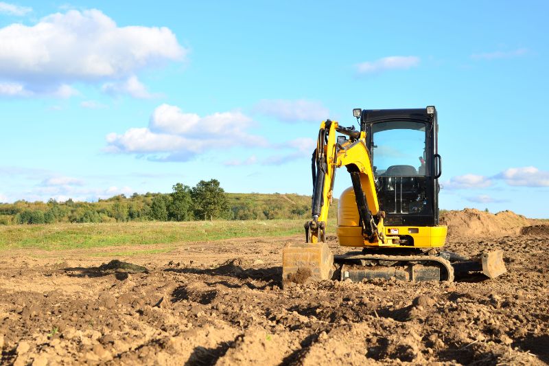 Minikoparka w Chojnicach